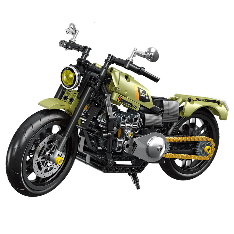 Forange FC9303 Engine Morph Motorcycle 3 - WANGE Block