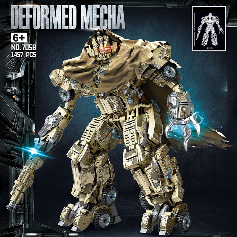 LW 7058 Deformed Mecha Megabot 1 - WANGE Block