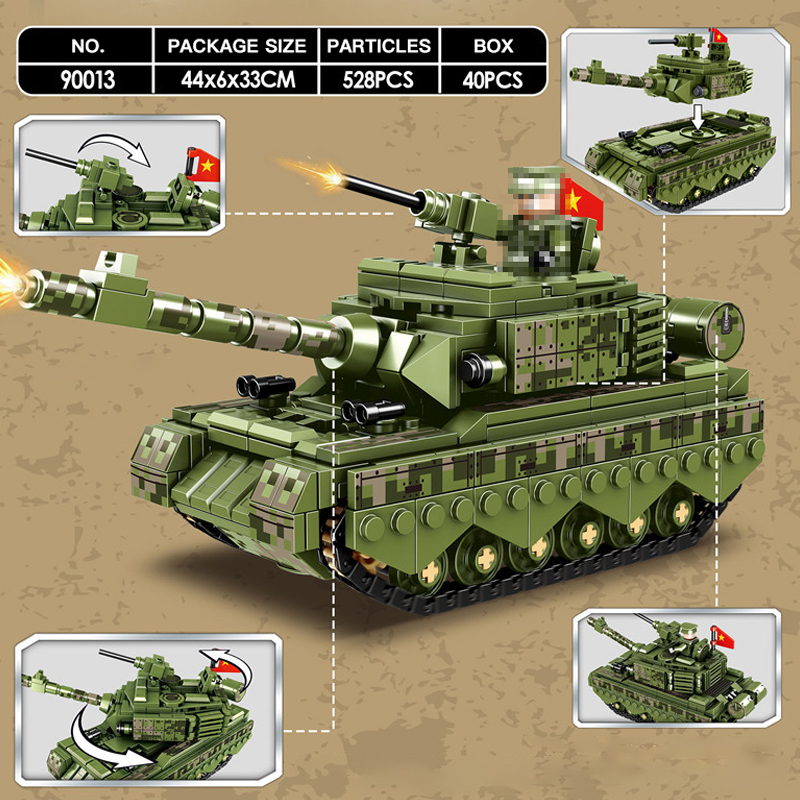 LWCK 90013 TYPE 99 Main Battle Tank 4 - WANGE Block