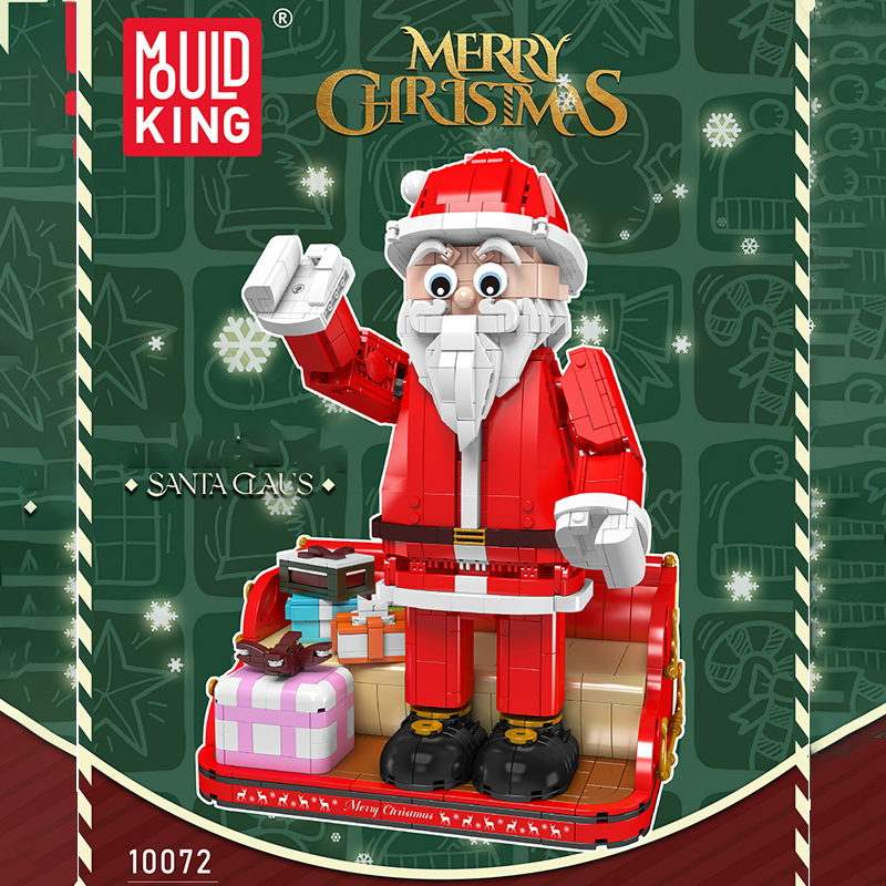 Mould King 10072 Santa Claus Christmas Seasonal 1 1 - WANGE Block