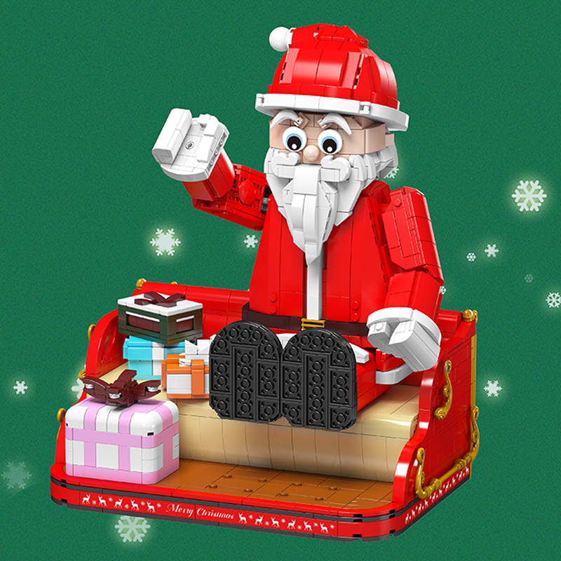 Mould King 10072 Santa Claus Christmas Seasonal 2 - WANGE Block