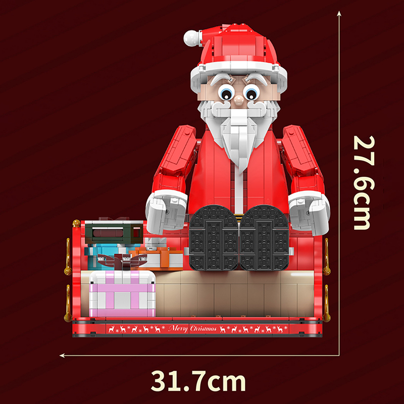 Mould King 10072 Santa Claus Christmas Seasonal 5 1 - WANGE Block