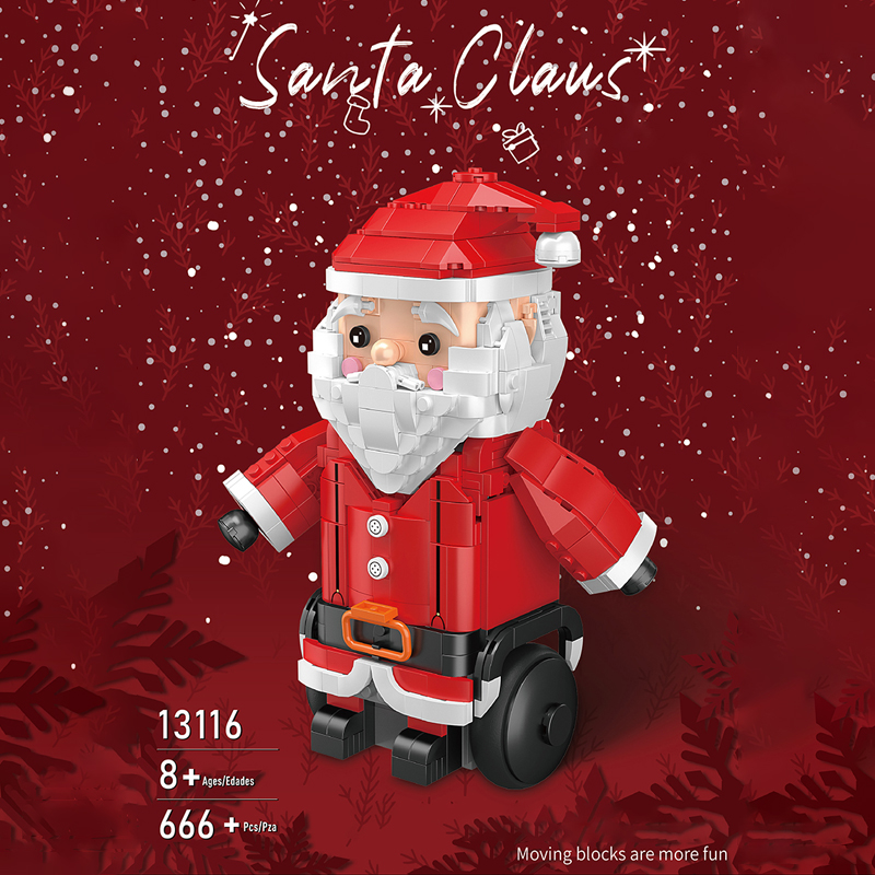 Mould King 13116 Santa Claus Chrismas 1 - WANGE Block