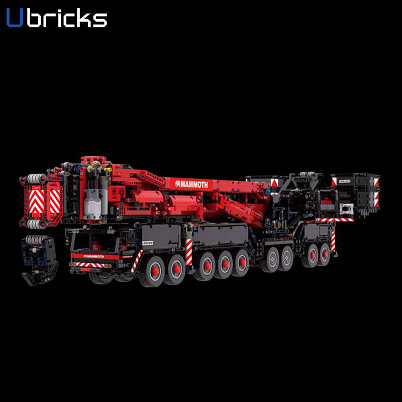 Red Liebherr LTM 11200 With Motor 1 - WANGE Block