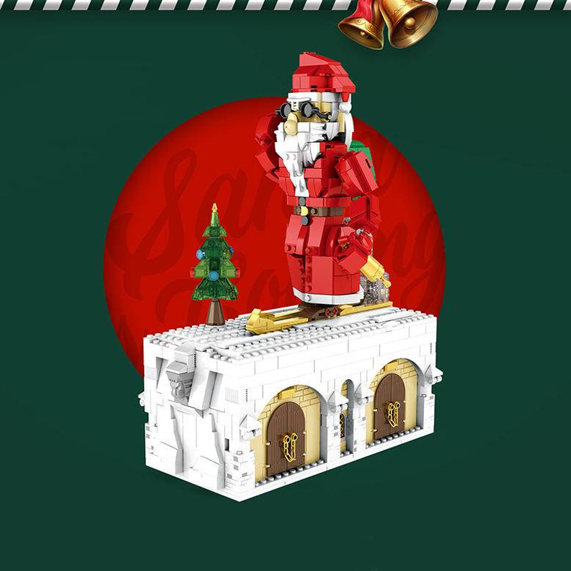 Reobrix 66001 Santa Coming Christmas 3 - WANGE Block