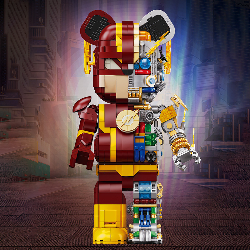WANGAO 188012 The Flash Bear Robot Super Hero 5 - WANGE Block