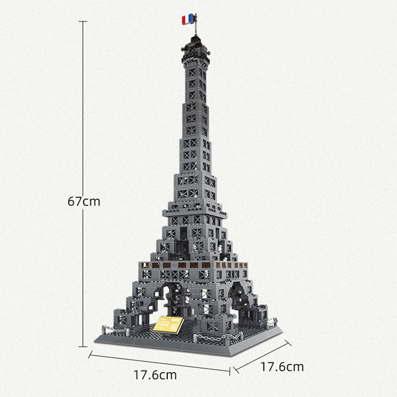 Wange 5217 The Eiffel Tower of Paris 2 - WANGE Block