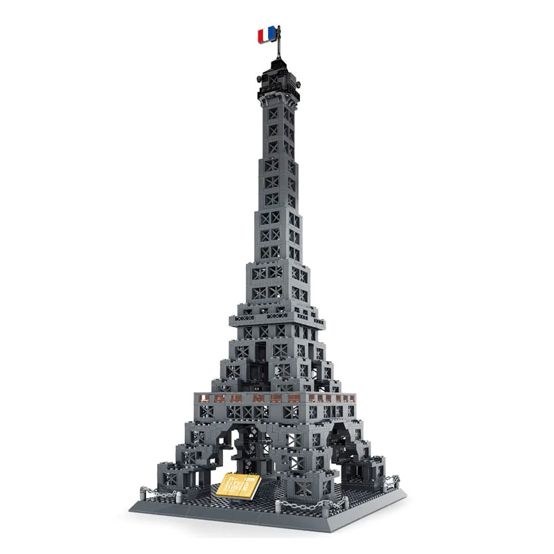 Wange 5217 The Eiffel Tower of Paris 4 - WANGE Block