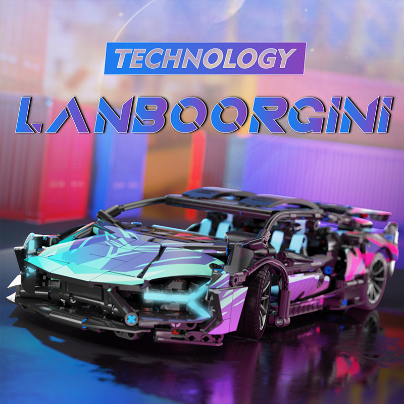 Custom 910 Cyberpunk Lamborghini 1 - WANGE Block