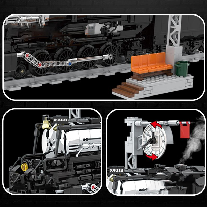 DK 80014 Big Boy Simulation Train 2 1 - WANGE Block