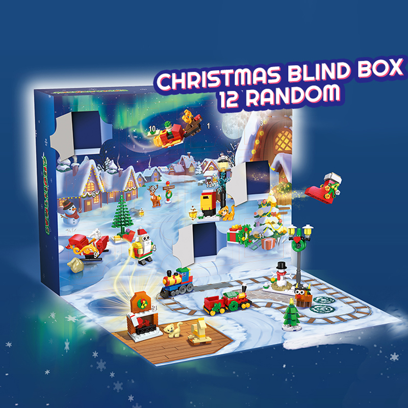 JIESTAR 59069 Christmas Blind Boxes 4 - WANGE Block