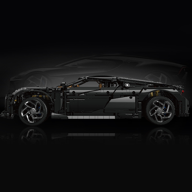 Mould King 13163 Bugatti La Voiture Noire With Motor 3 - WANGE Block