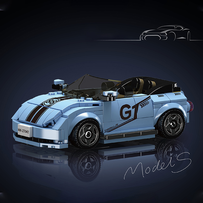 Mould King 27047 V.Beetle Speed Champions Racers Car 3 - WANGE Block
