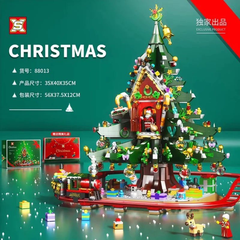 SX 88013 Christmas Treehouse 2 - WANGE Block