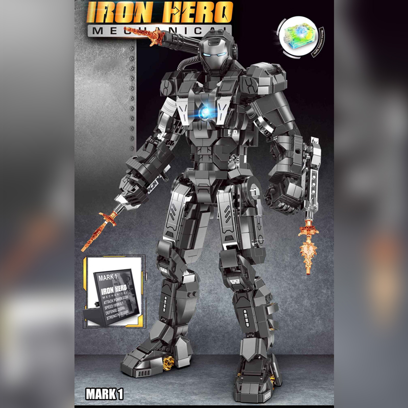 TUOLE 6017 Iron Hero Mark 2 Super Heroes 2 - WANGE Block
