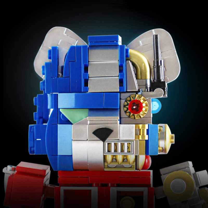 Wangao 288001 Optimus Prime Semi Mechanical Bear Brick 3 - WANGE Block