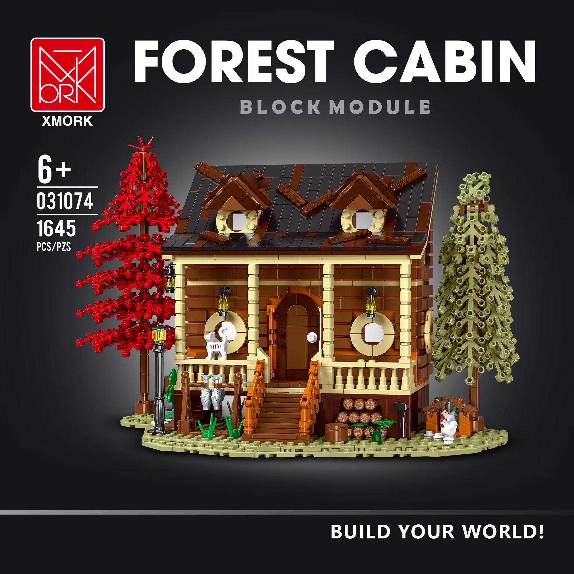 Mork 031074 Forest Cabin 1 - WANGE Block
