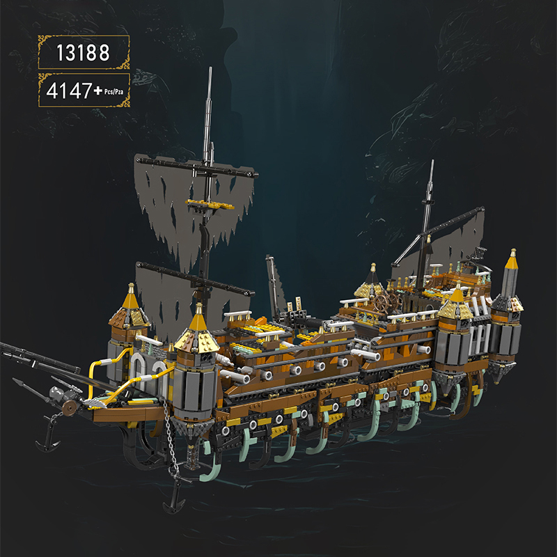 Mould King 13188 Mary Pirate Ship 1 - WANGE Block