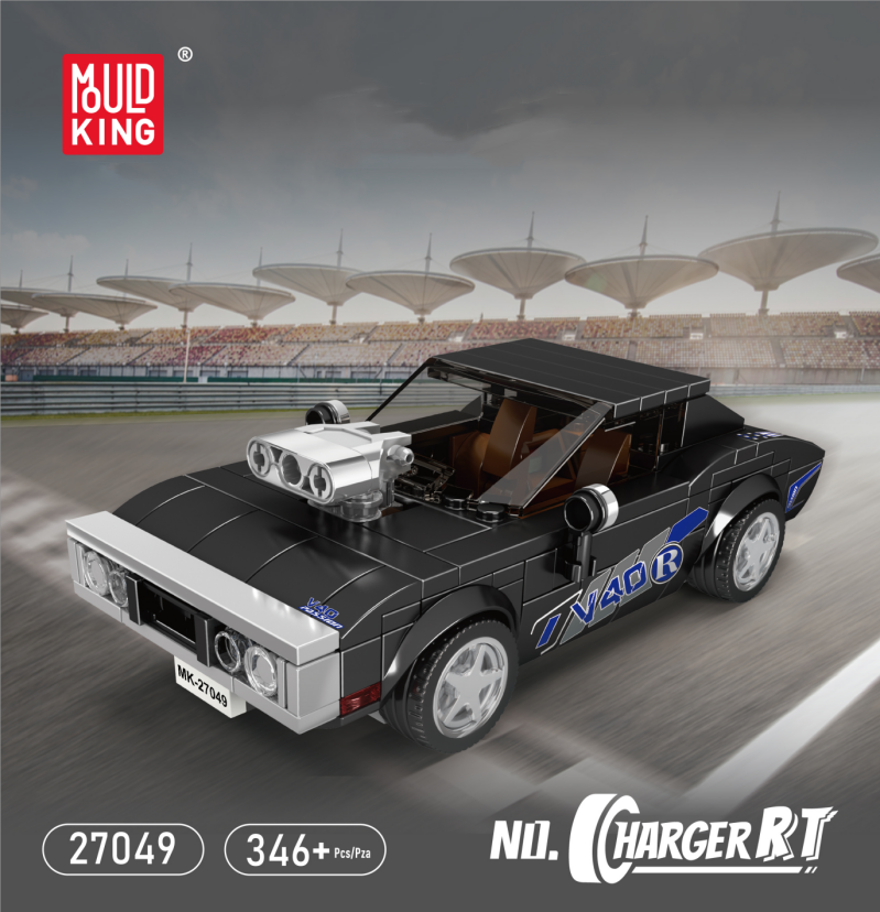 Mould King 27049 Charger RT Speed Champions Racers Car 1 - WANGE Block