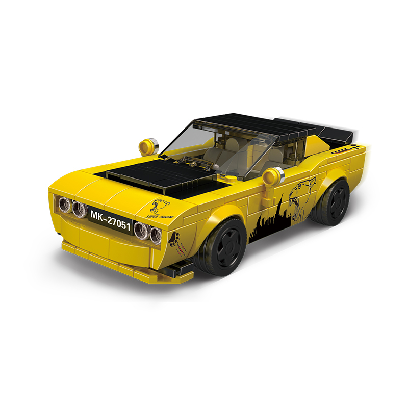 Mould King 27051 Challenger SAT Speed Champions Racers Car 2 - WANGE Block