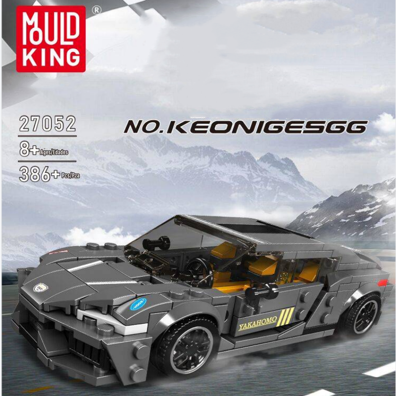 Mould King 27052 Keonigersgg Speed Champions Racers Car 1 - WANGE Block