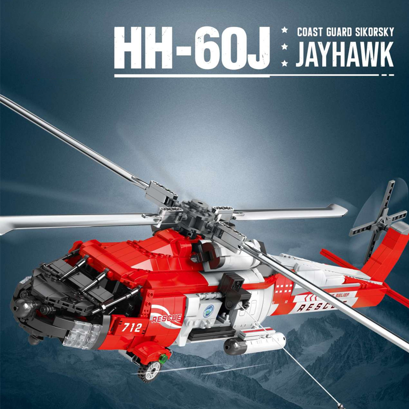 Reobrix 33026 HH 60J Rescue Aircraft 1 1 - WANGE Block