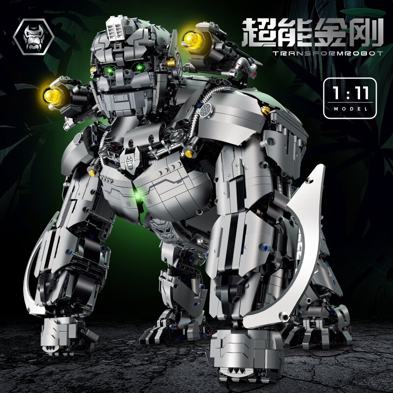 Guly 80501 Transform Robot Super King Kong 1 - WANGE Block