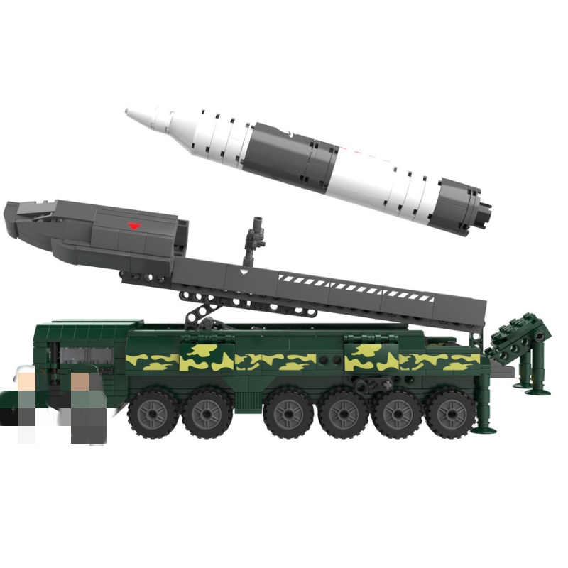 JAKI JK9105 Space Quest Sunrise Mobile Rocket Launcher 3 - WANGE Block