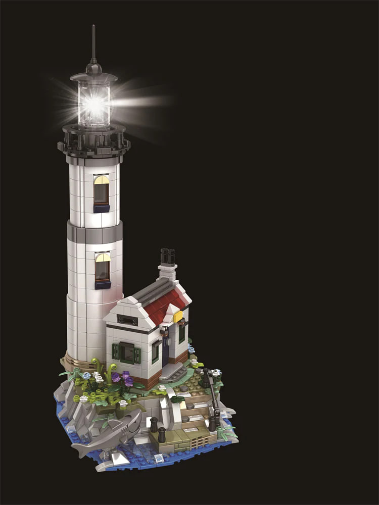 YEGG 92207 Lighthouse Shrimp Boat 2 - WANGE Block