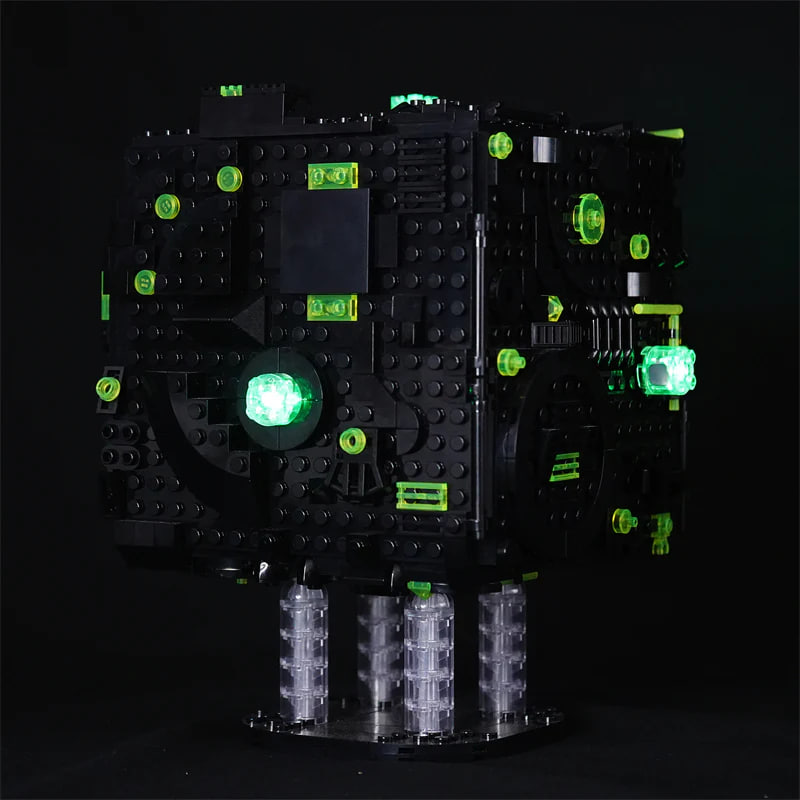 YOURBRICKS 60001 Star Trek Borg Cube with Lights 1 - WANGE Block