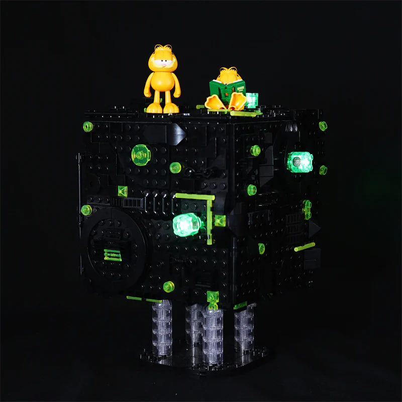 YOURBRICKS 60001 Star Trek Borg Cube with Lights 2 - WANGE Block
