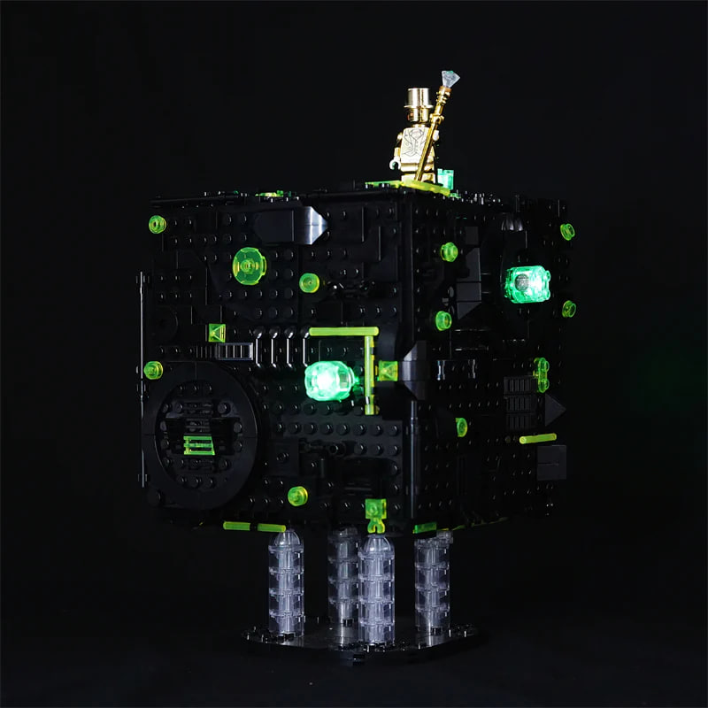 YOURBRICKS 60001 Star Trek Borg Cube with Lights 4 - WANGE Block