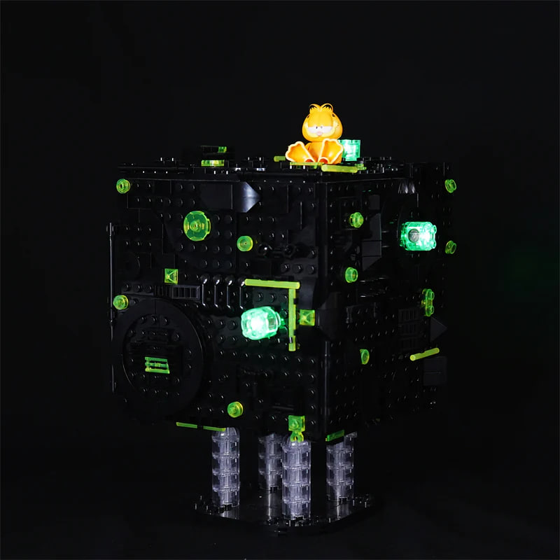YOURBRICKS 60001 Star Trek Borg Cube with Lights 5 - WANGE Block